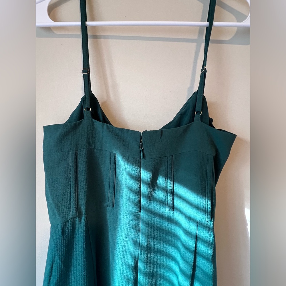 NWT Showpo Andrina Midi Dress Size 6 Forest Green - Picture 4 of 11